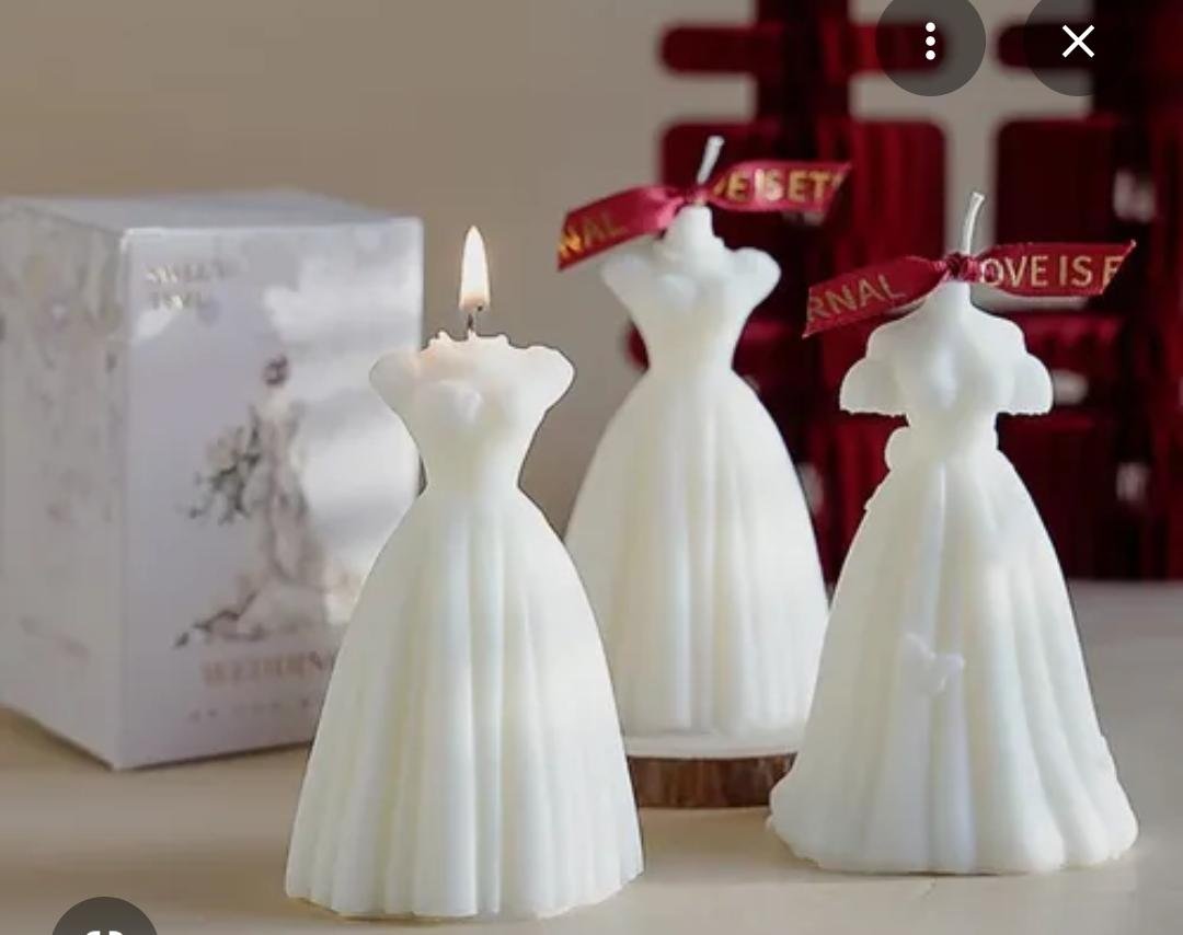 Caja de regalo vela de boda Genny Franco